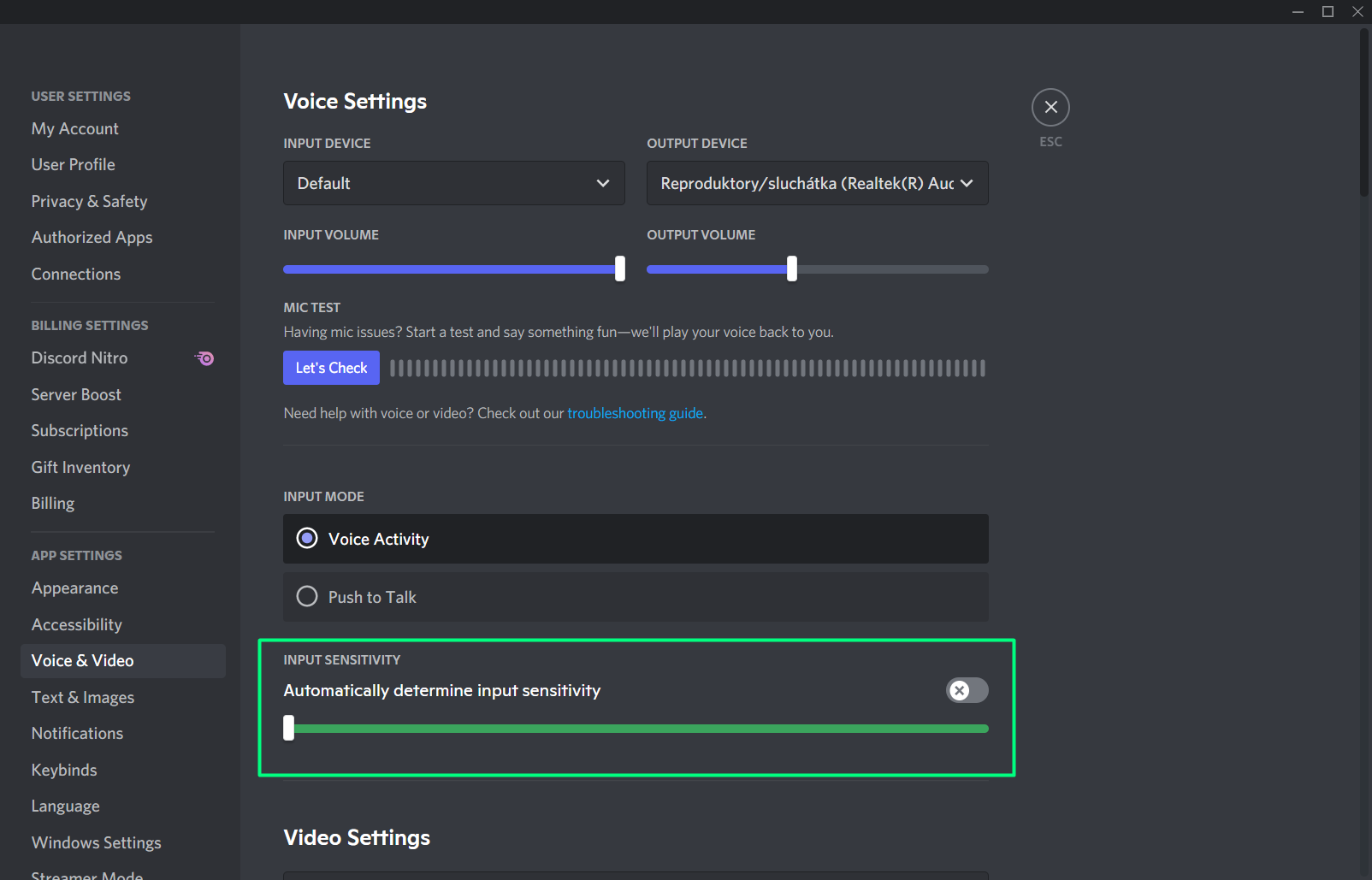 profile picture Slider – Discord